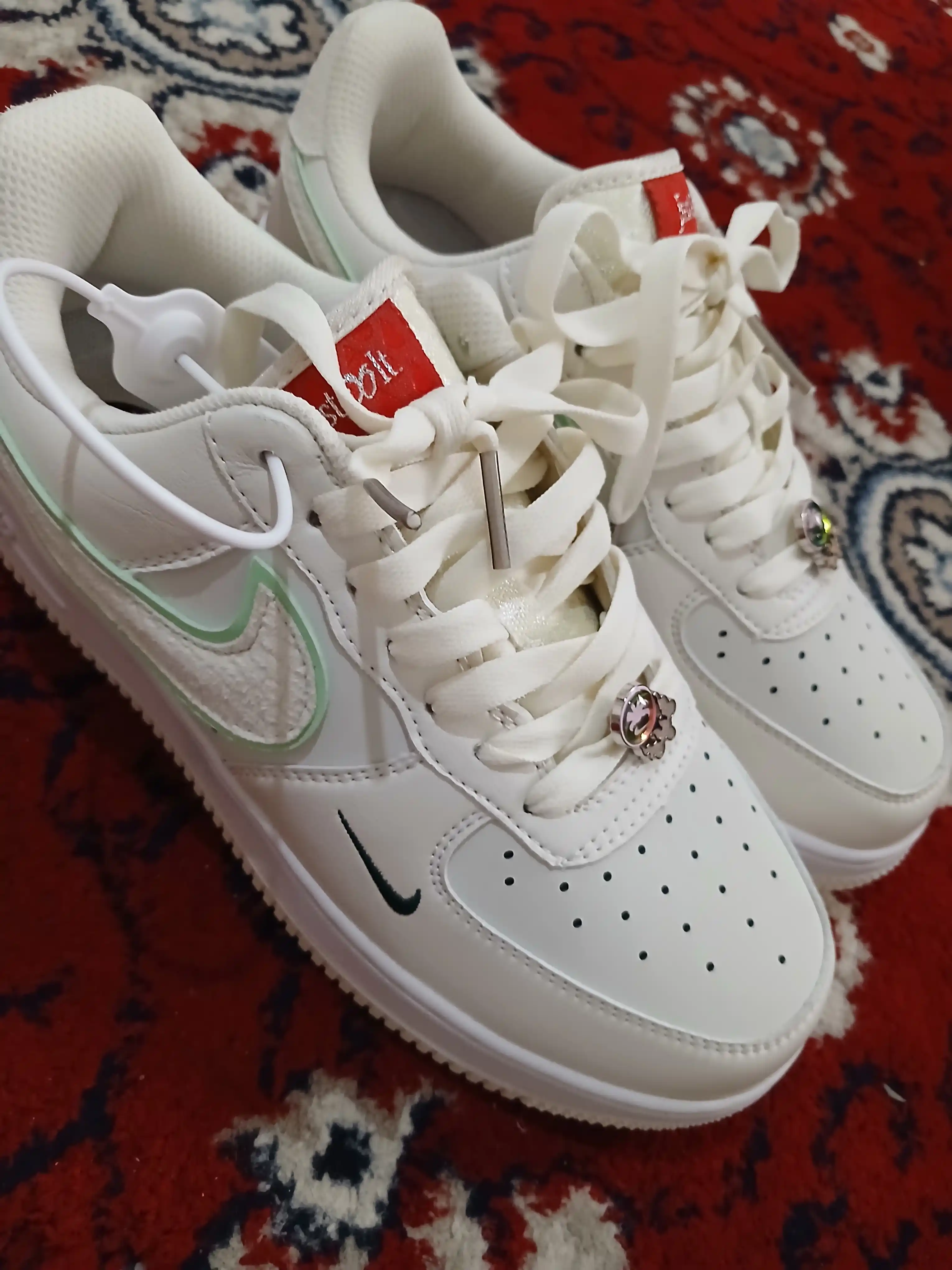 NIKE AMERICANO AIR FORCE Женские и девичьи осенние кроссовки Качество 1:1 Документированно