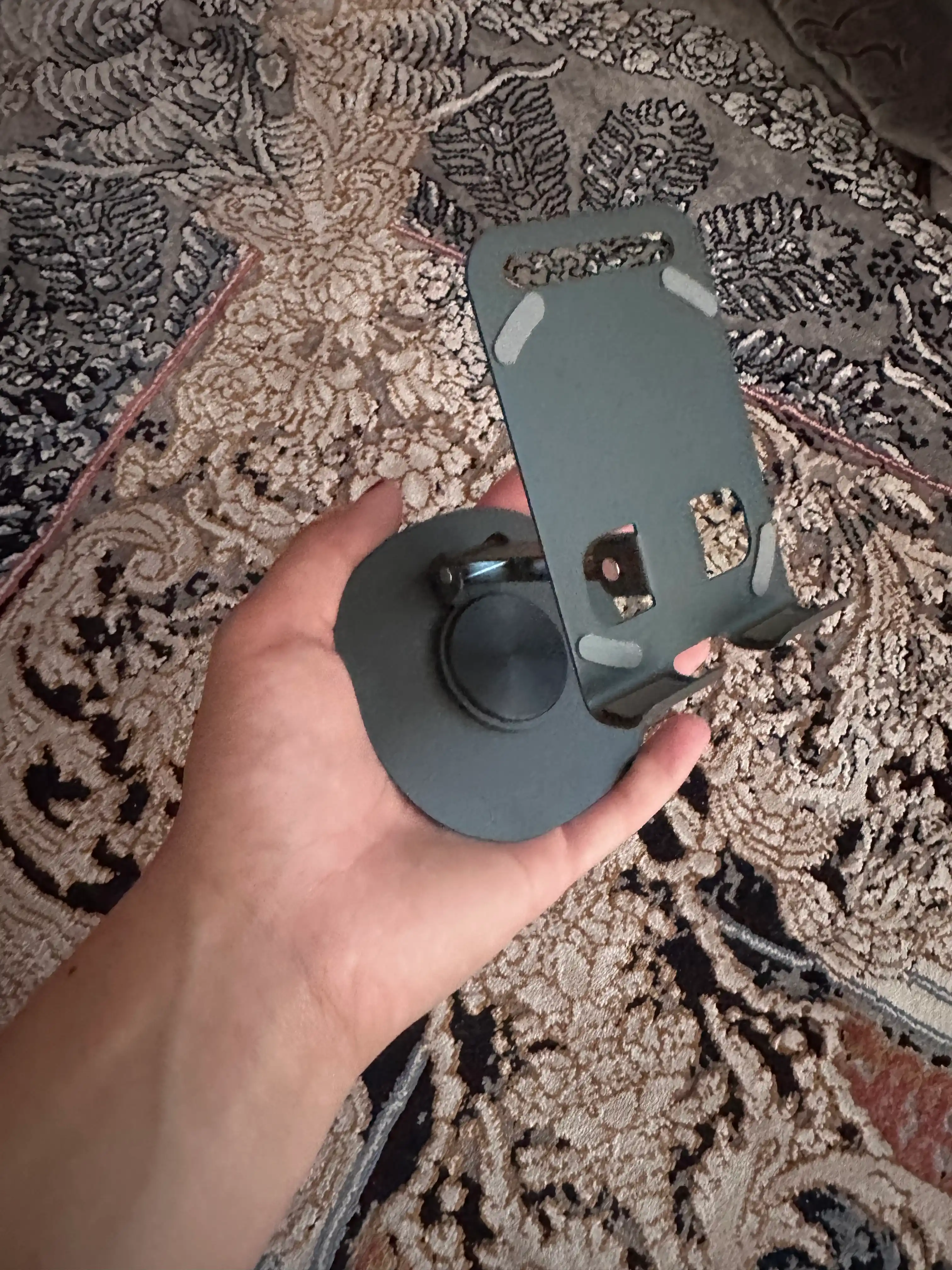 Buklanadigan telefon va planshet ushlagichi, 360° burama va mustahkam o'rnatish