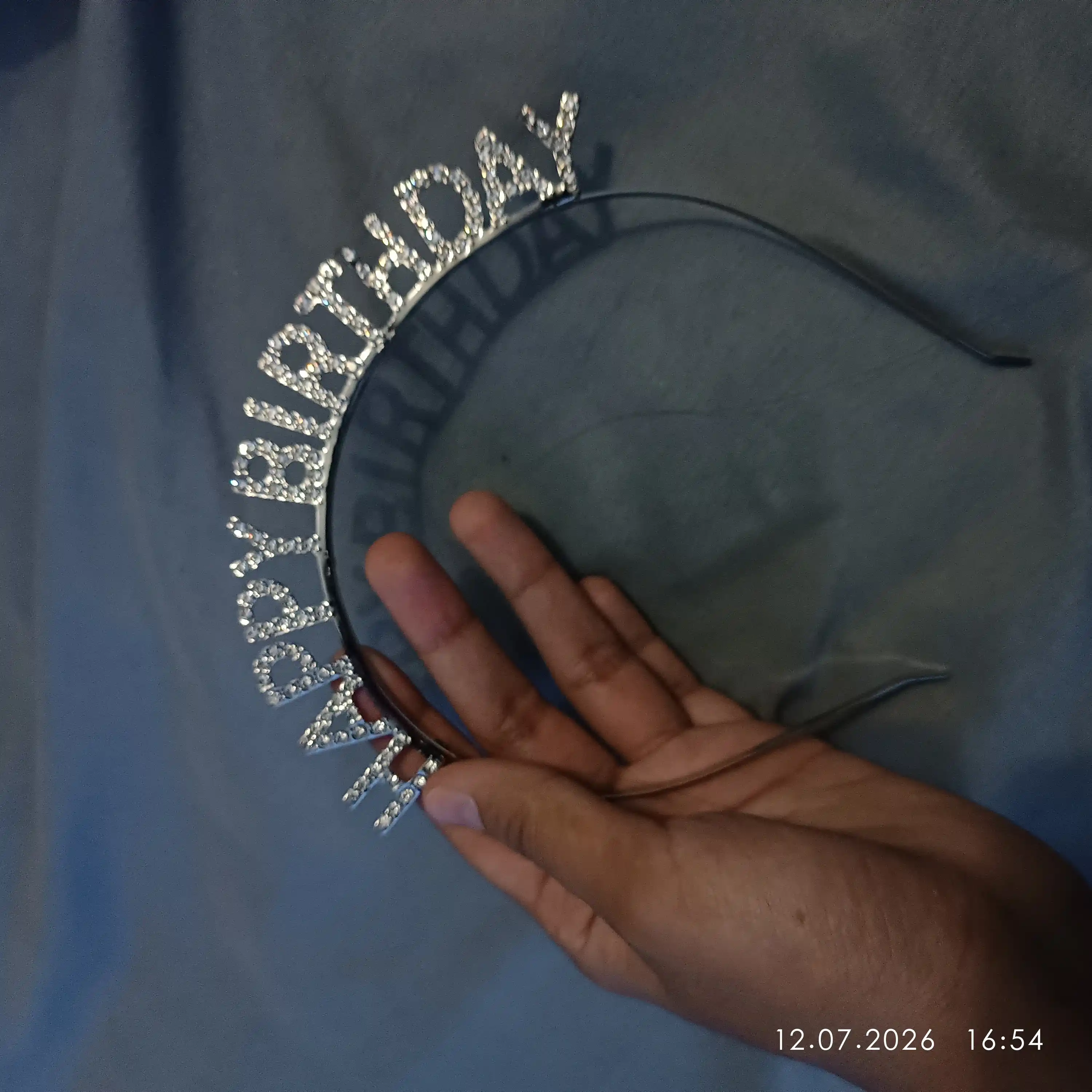 Ободок Happy Birthday, аксессуар на день рождения, аксессуар для фотосессии
