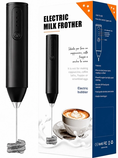 MixPro Мини Электрический Капучинатор – USB Вспениватель Молока - 
