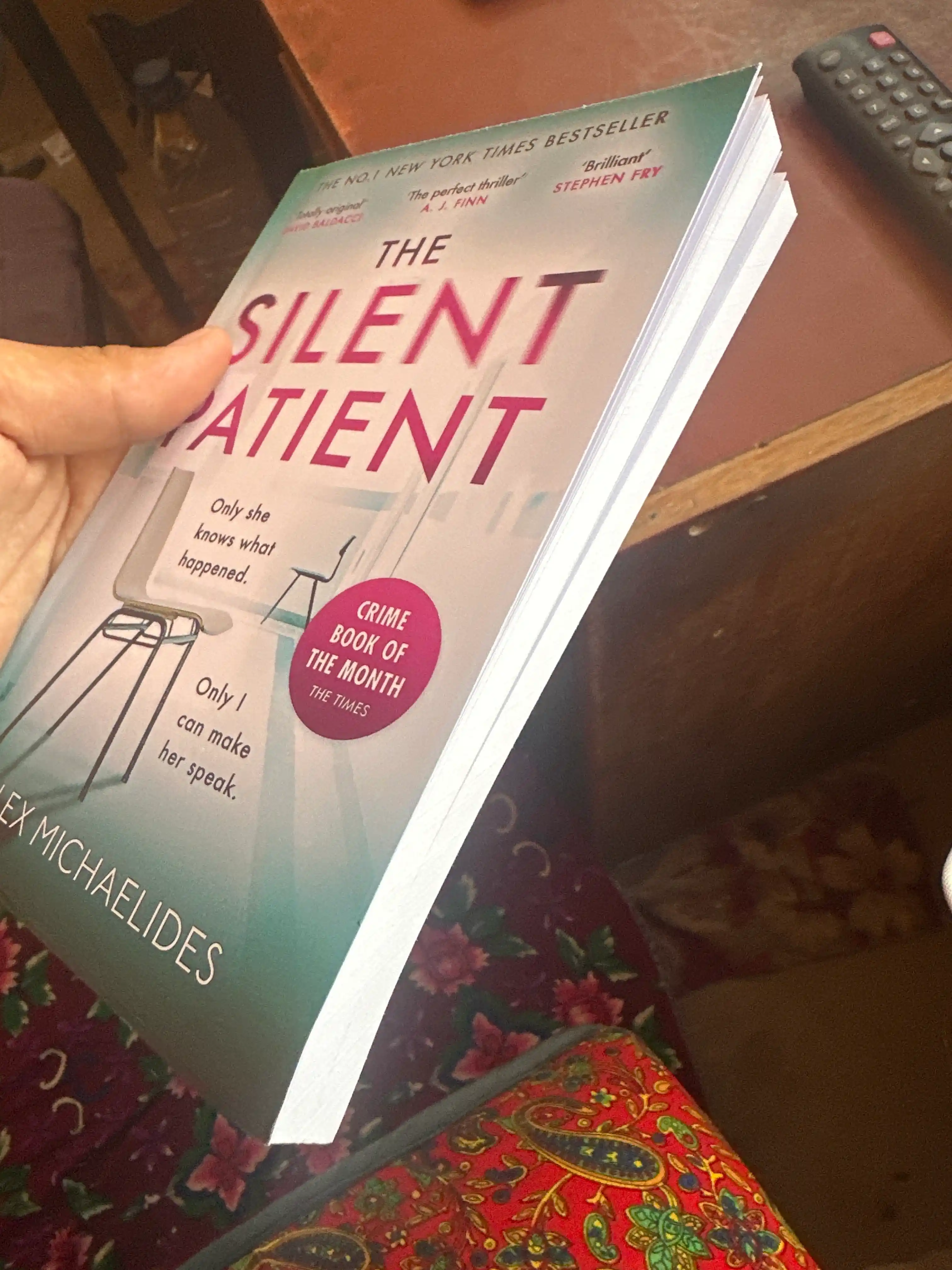 Kitob, The Silent Patient, Alex Michaelides