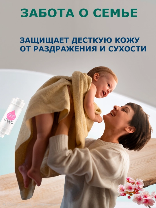 Фильтр для душа и ванны с ароматом, фильтр с витамином,фильтр от ржавчины и хлора для душа