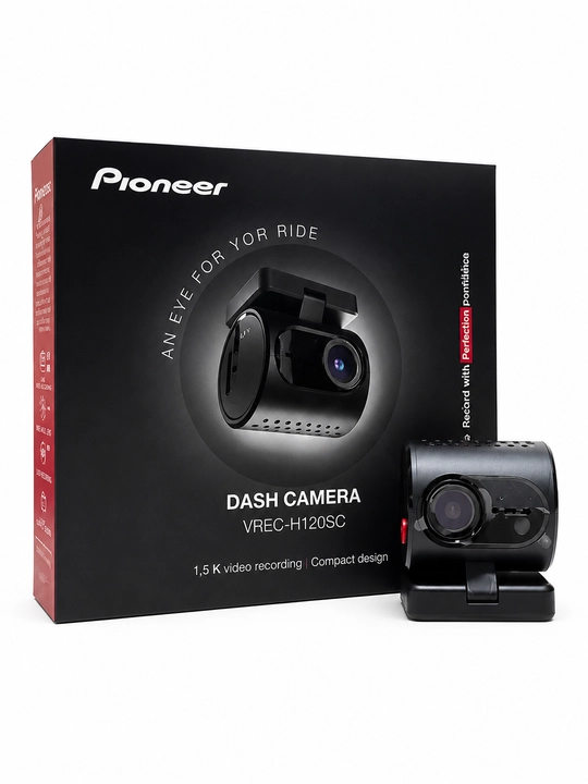 Videoregistrator, PIONEER VREC-H120SC 120° ko‘rish burchagi, 128 GB gacha