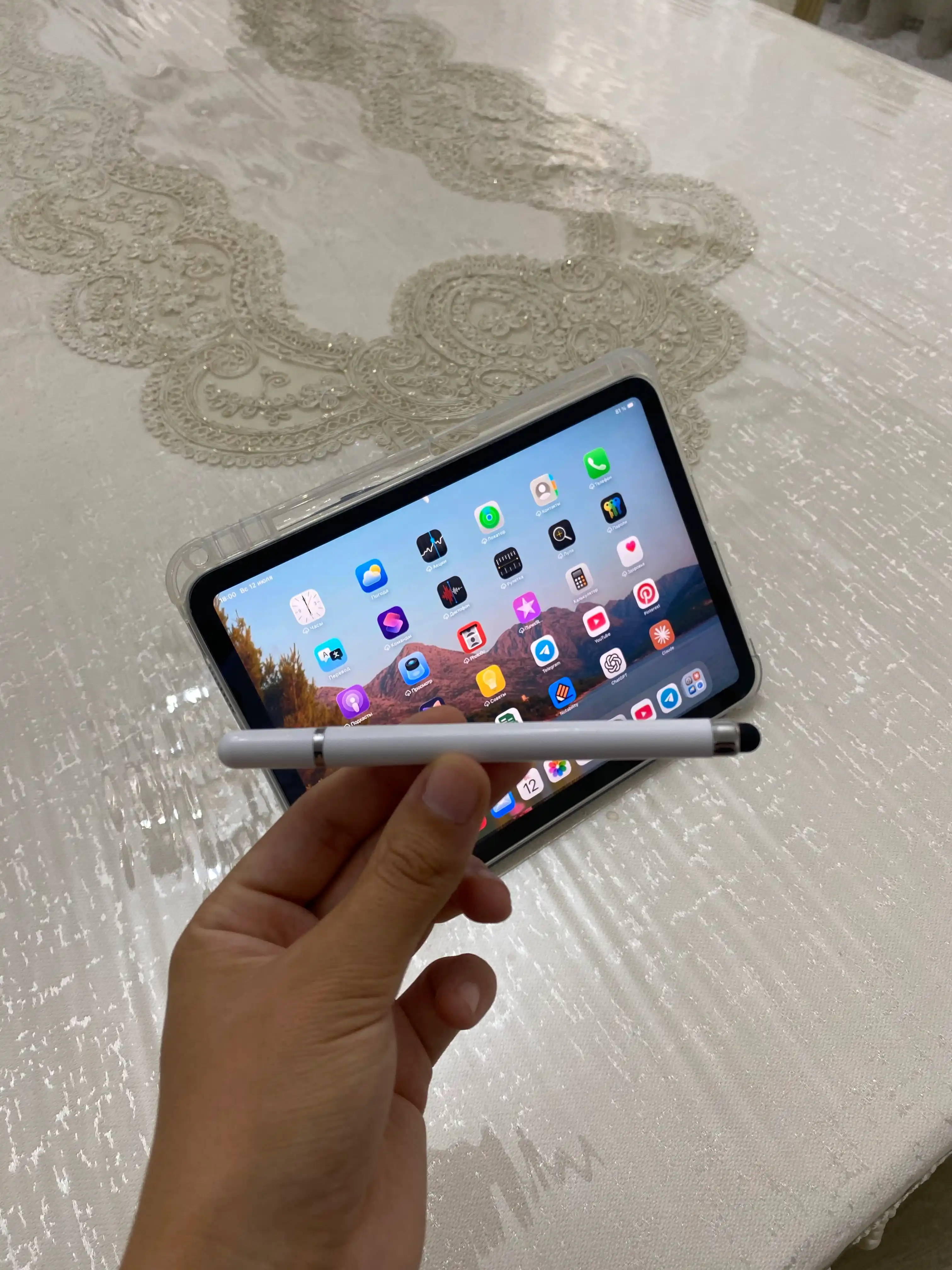 Чехол для iPad Smart Case со слотом для стилуса и подставкой, для iPad Air, Pro, Mini