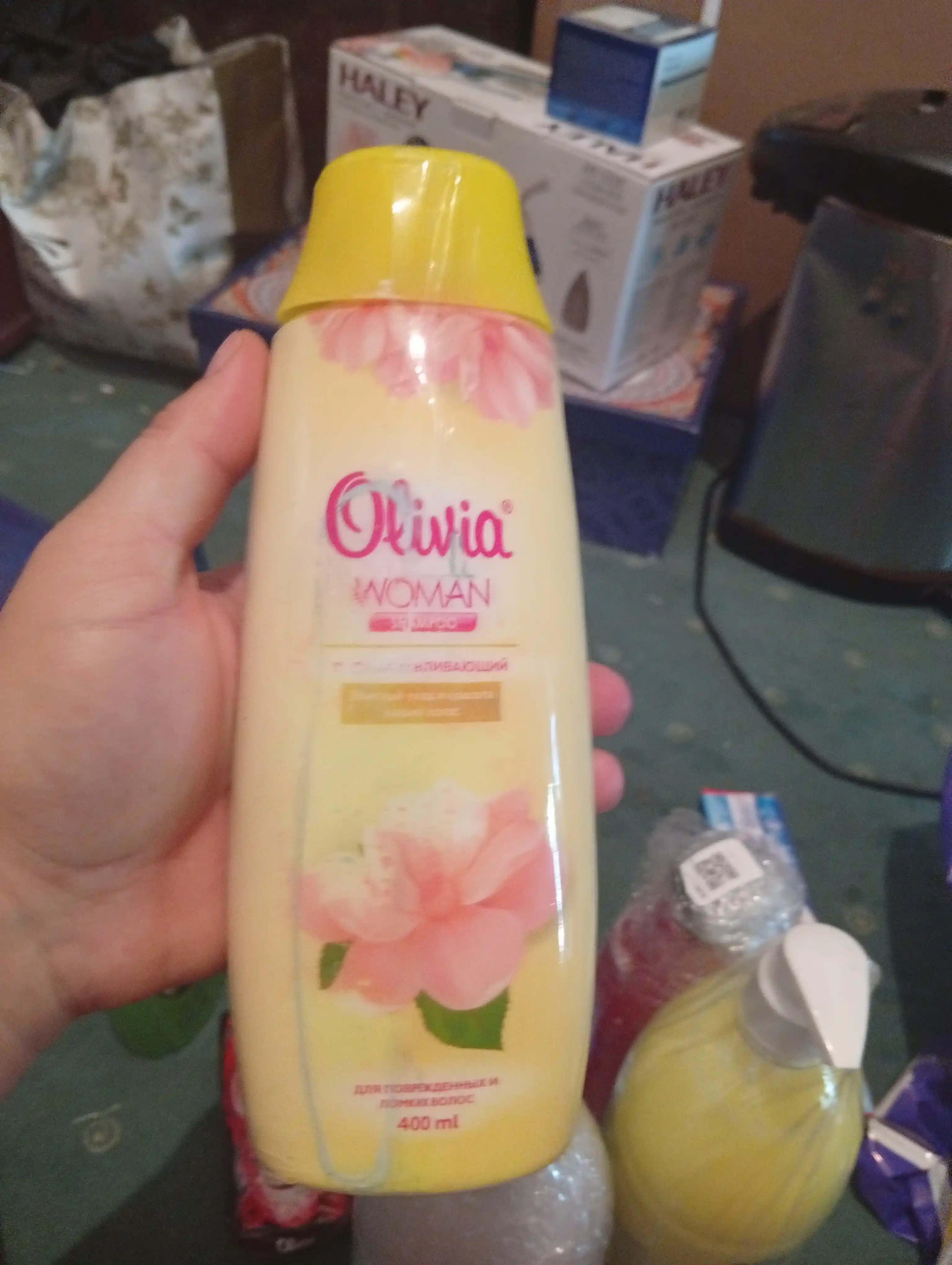 Olivia Women shampun, "Тiklovchi", 400 ml