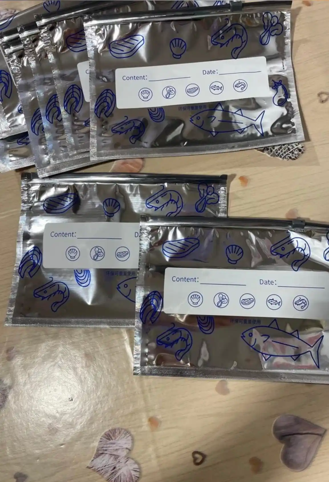 Зип пакеты, пакеты для заморозки, для хранения, многоразовые,5 шт, 10 шт, 3 размера
