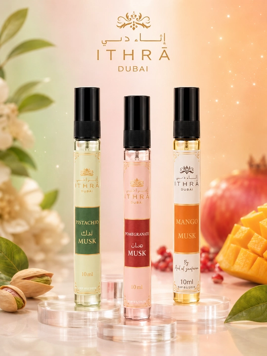 ITHRA Dubai — набор мини-парфюмов для женщин, арабские духи, набор из 3 ароматов
