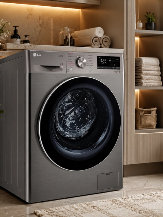 Автоматическая стиральная машина LG ThinQ 8 кг - 