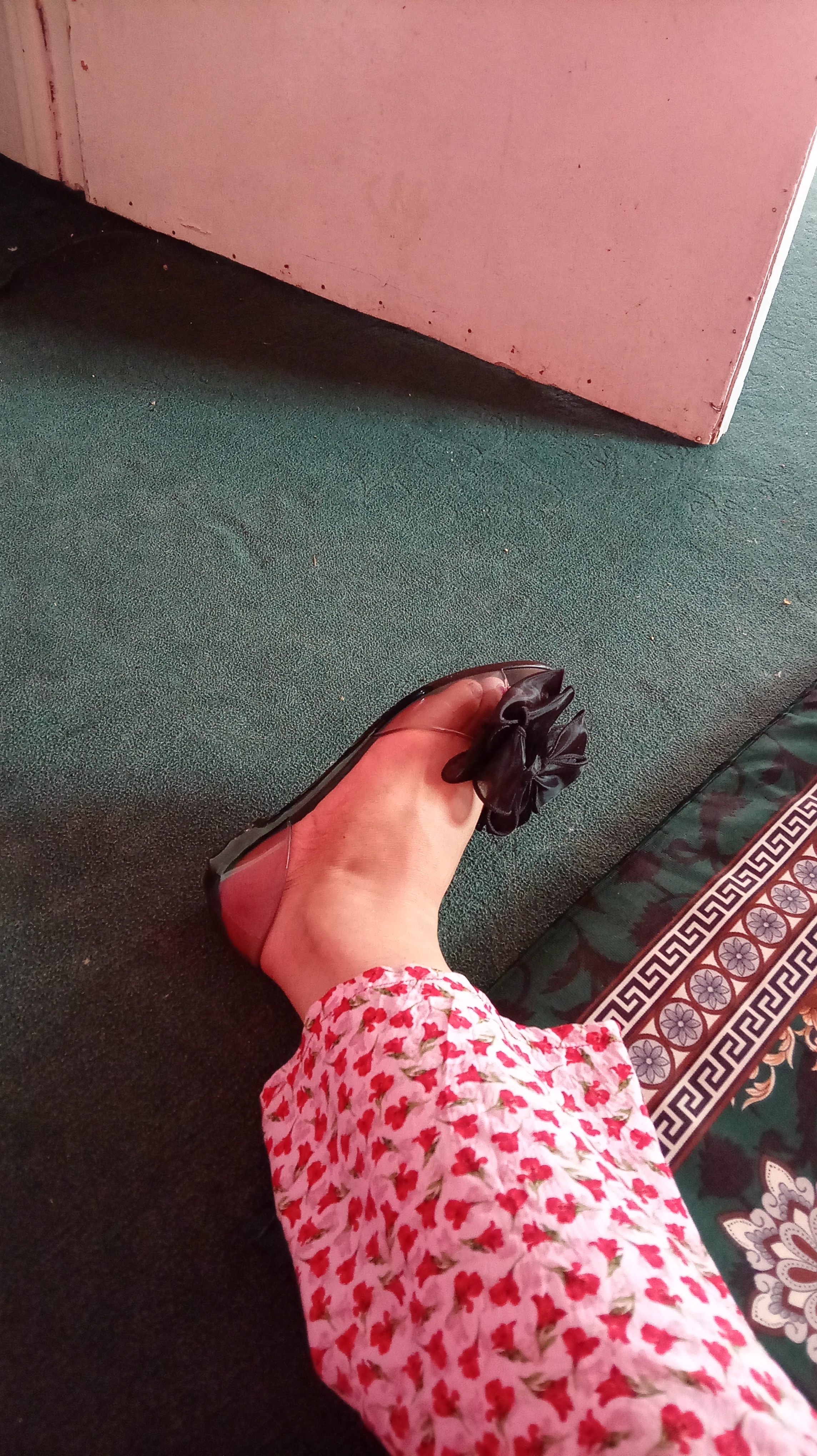 Женские прозрачные балетки с бантом летние силиконовые сандалии, jelly shoes пляжная обувь