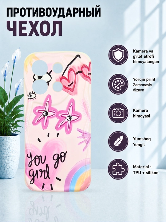 Чехол для смартфона Redmi Note 13 4G
