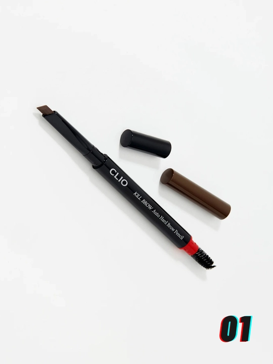 Автоматический карандаш для бровей Clio Kill brow auto hard brow pencil