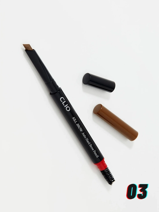 Автоматический карандаш для бровей Clio Kill brow auto hard brow pencil