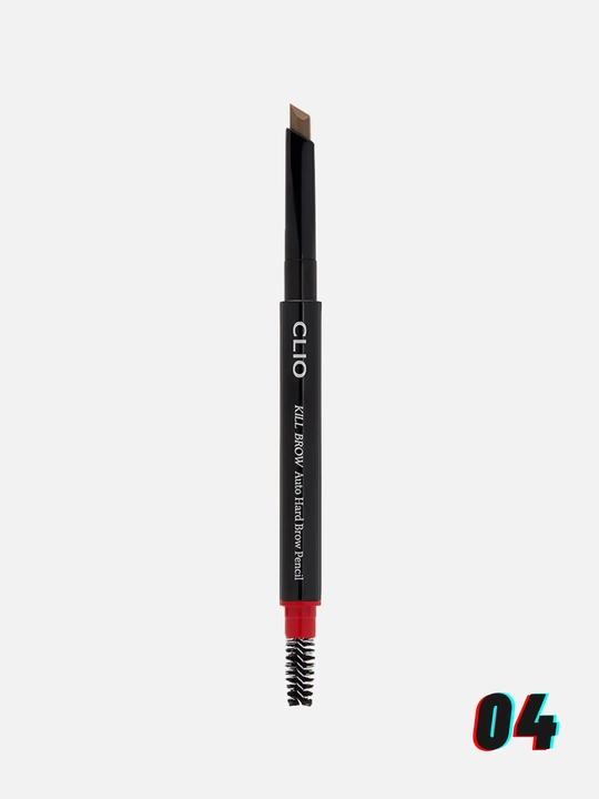 Автоматический карандаш для бровей Clio Kill brow auto hard brow pencil