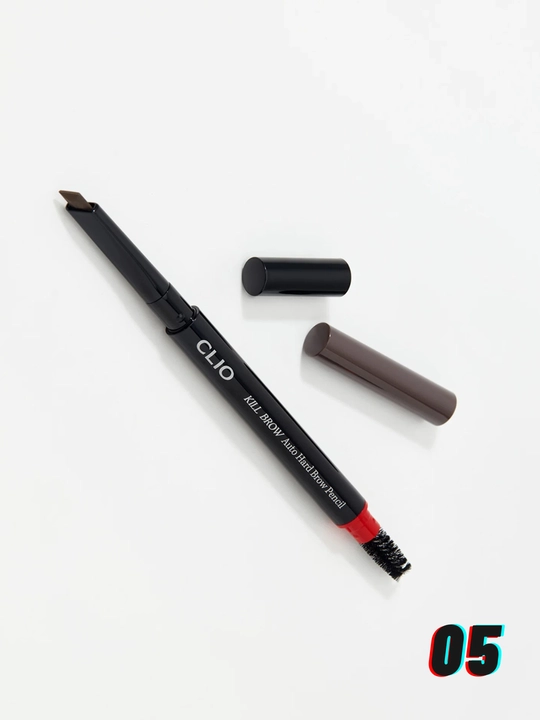 Автоматический карандаш для бровей Clio Kill brow auto hard brow pencil