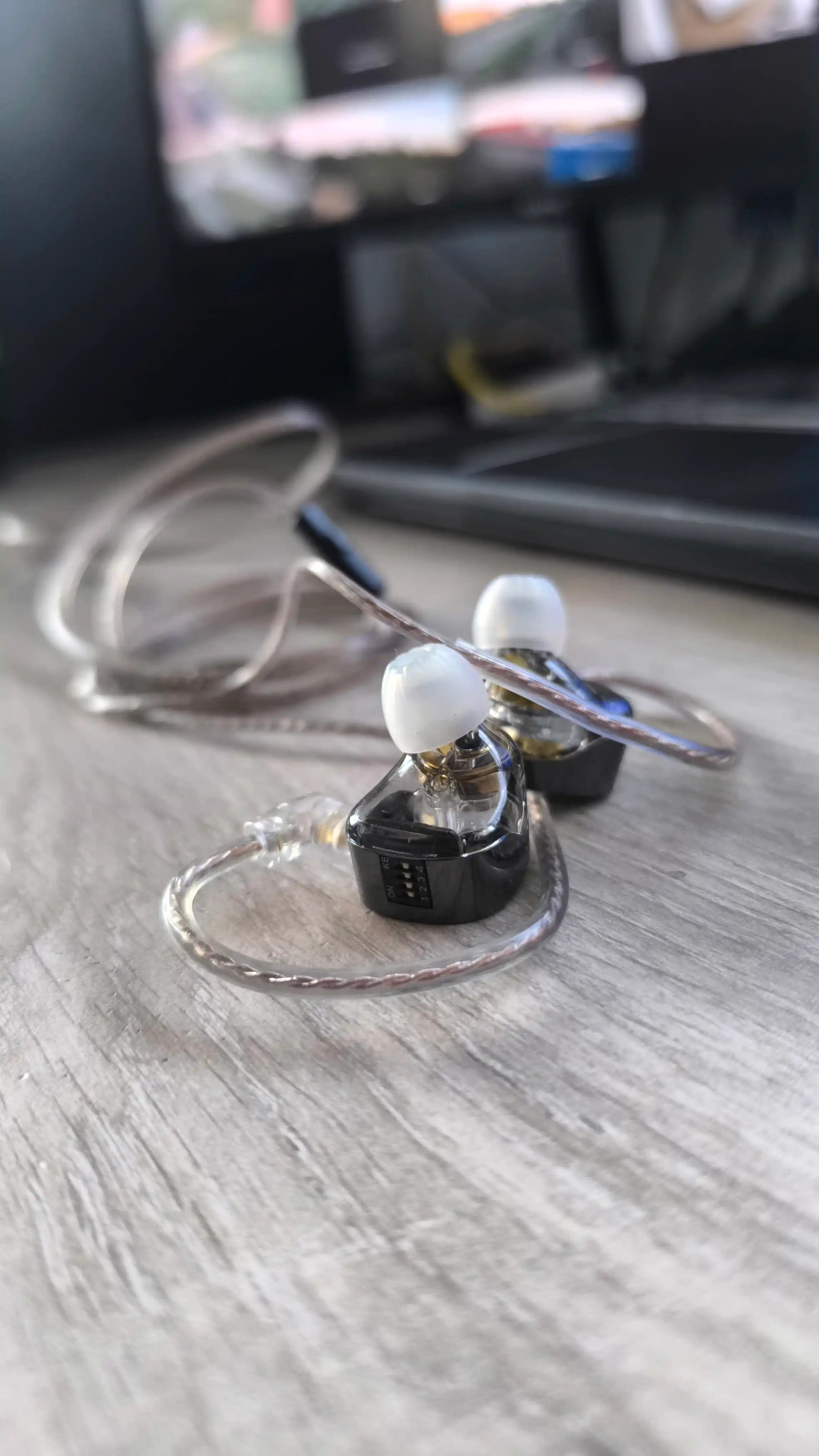 KZ Castor Pro проводные Hi-Fi IEM мониторные, с мощным басом и микрофоном наушники