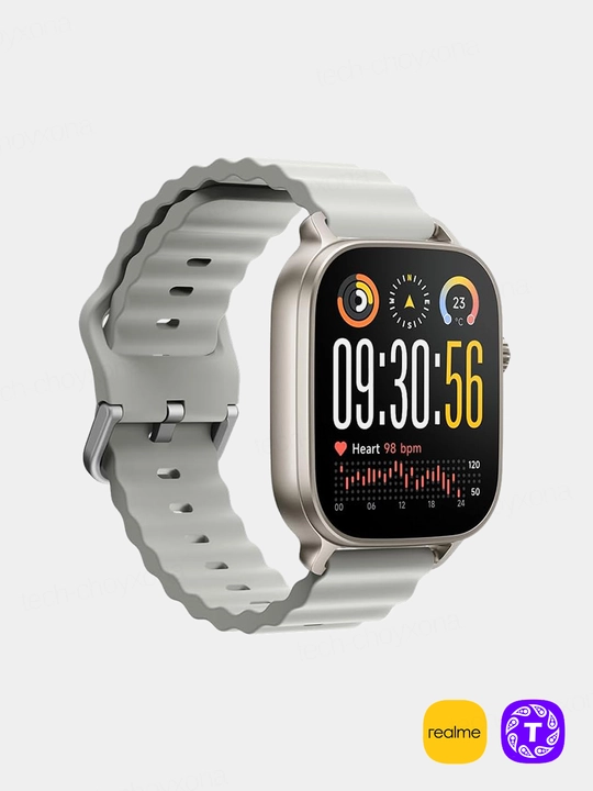 Умные смарт часы Realme Watch 5 с Bluetooth звонками, глобальная версия