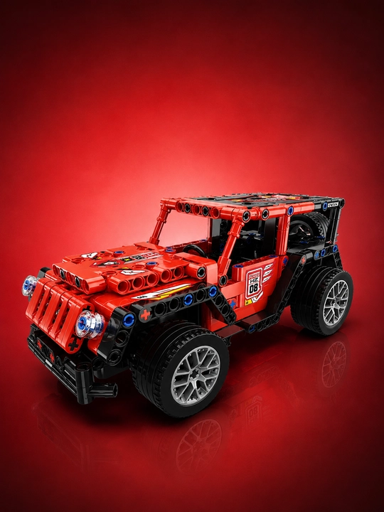Lego konstruktor transport vositalari – sport avtomobil, Formula 1 va mototsikl