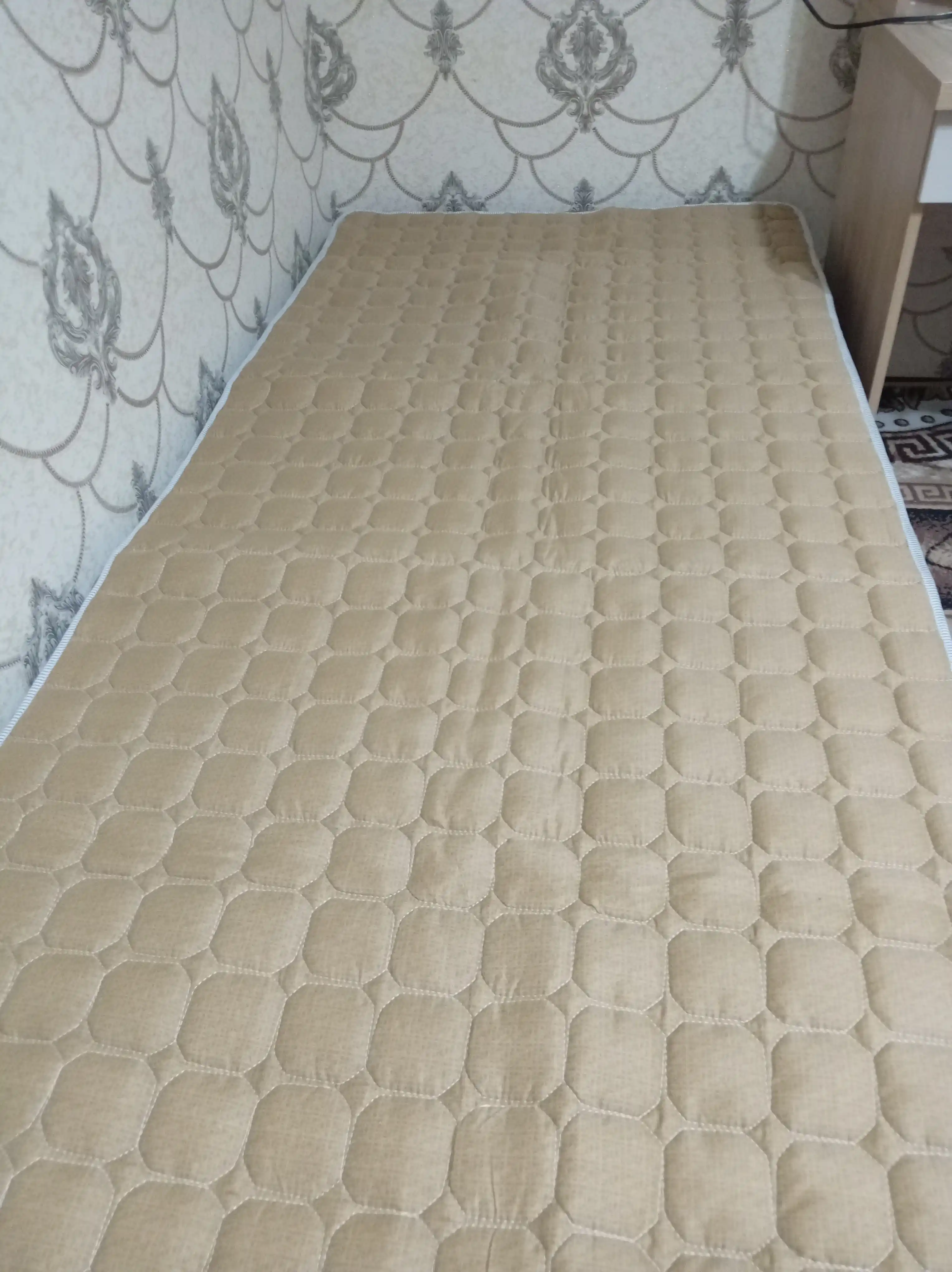 Bambukli matras uchun qoplama namatrasnik, rezinkali matrasga chexol