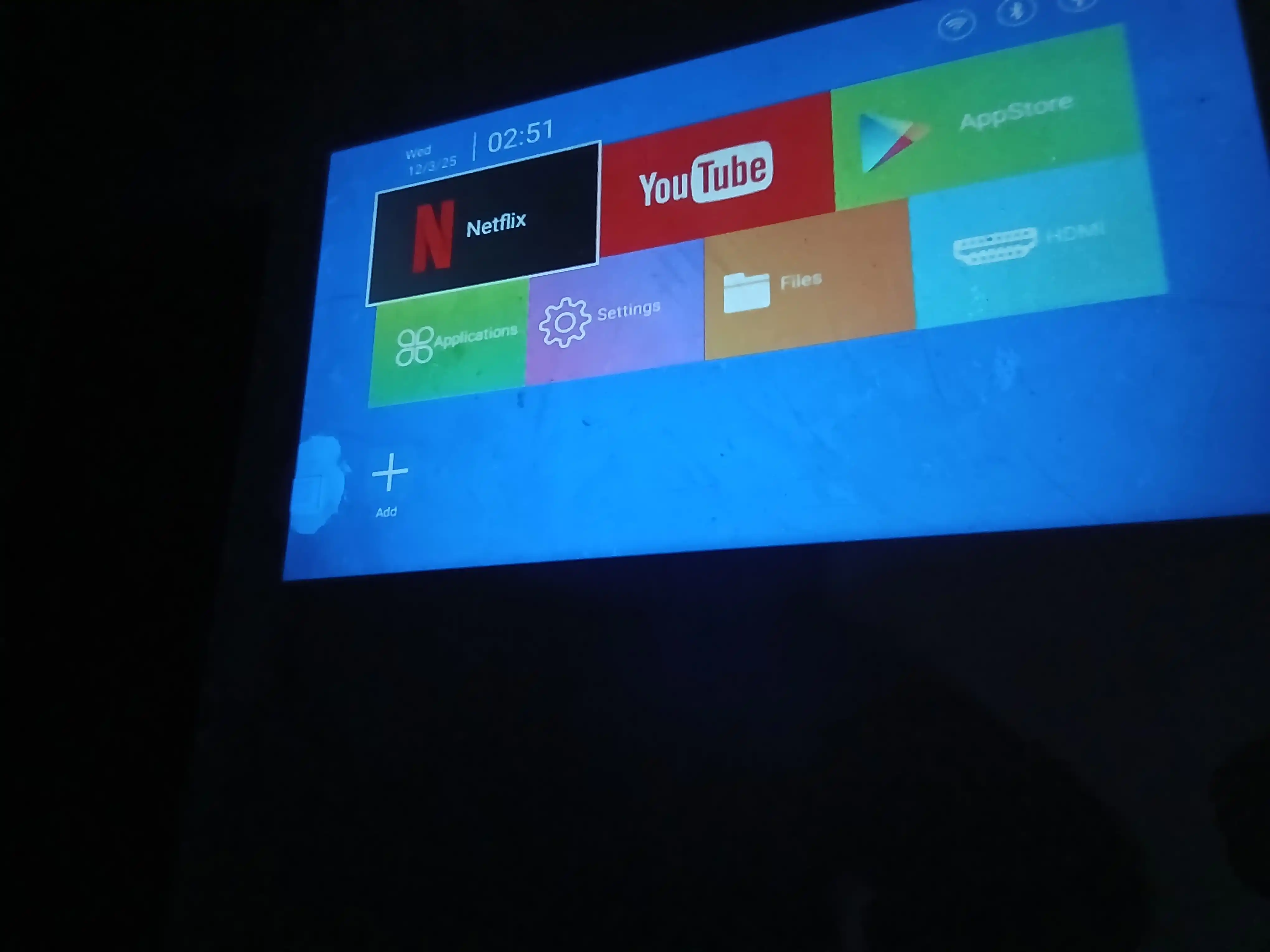 Smart HY320 mini proyektor, Wi-Fi, Android 11, uy va kino uchun portativ proyektor
