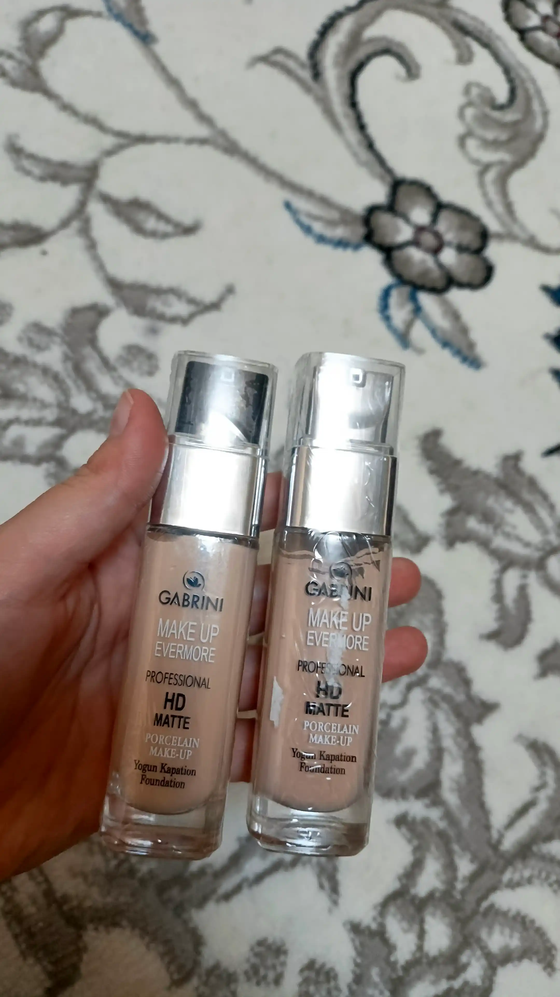 Tonal krem Gabrini HD Matte Make Up Evermore, matli, 30 ml