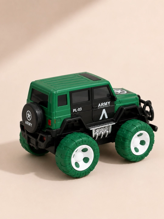 Toy Bola inersion yo‘ltanlamas mashinasi, katta g‘ildiraklar, 14 sm, 3+