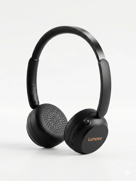 Lenovo EB300 Беспроводные наушники, Bluetooth 5.4, с микрофоном, эргономичный дизайн - 