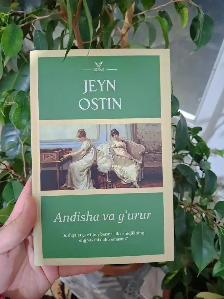 Andisha va g'urur - Jeyn Ostin Qattiq muqova