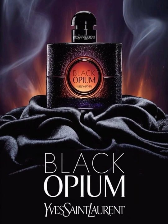 Женские духи Black Opium, Eau de Parfum (EDP), 90 мл, стойкий парфюм
