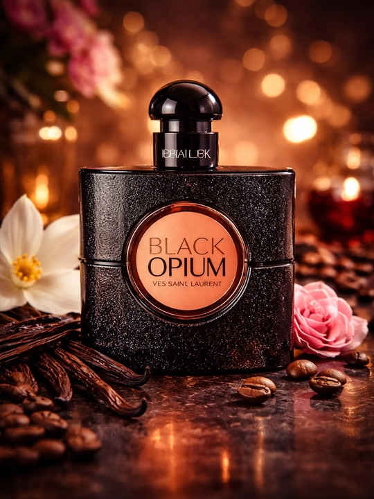 Женские духи Black Opium, Eau de Parfum (EDP), 90 мл, стойкий парфюм