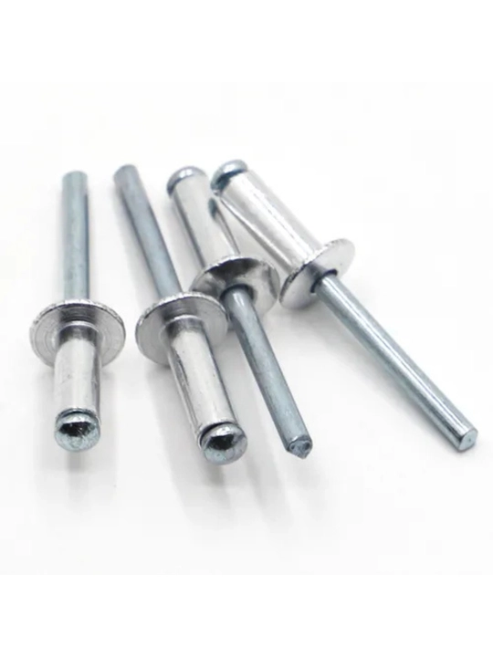 Parchin mix uchun 5 x 20 mm o‘lchamli 500 dona kombinatsiyalangan cho‘zish parchin mixlari