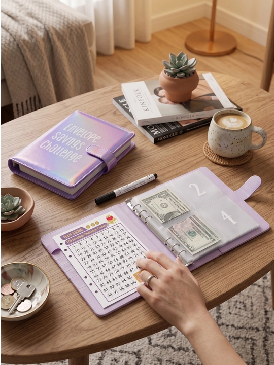 Byudjet planner, pul yig'ish papkasi,planner pul yig'ish uchun