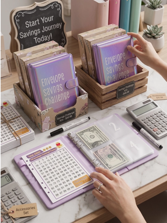 Byudjet planner, pul yig'ish papkasi,planner pul yig'ish uchun