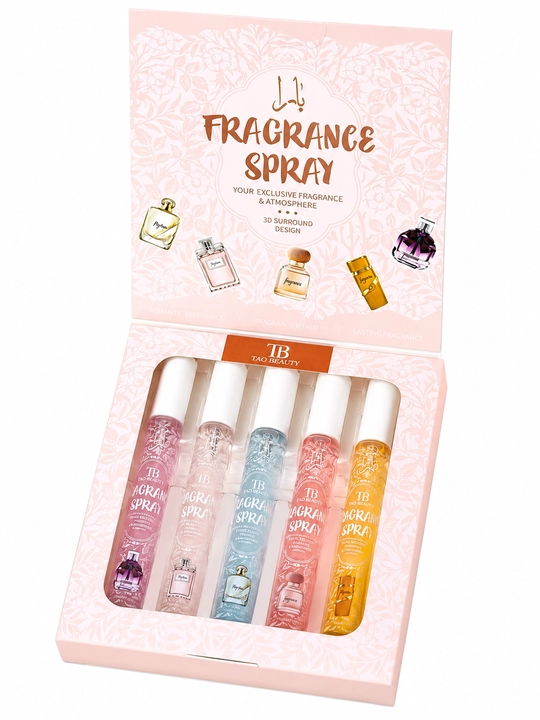 Ayollar uchun atir to‘plami FRAGRANCE SPRAY, 5 tasi 1 da