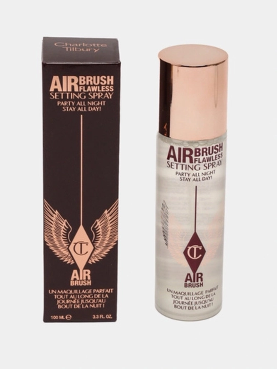 Фиксатор-спрей для закрепления макияжа CharloteTilbury Airbrush Flawles Seting Spray, 100 мл
