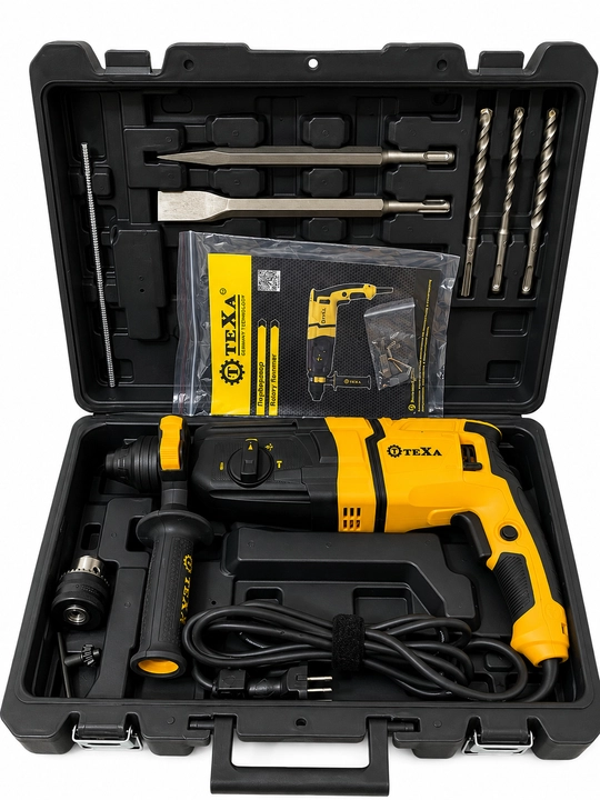 Перфоратор TEXA T-22603 1350 Вт, 26 мм, 3 режима работы, SDS-Plus