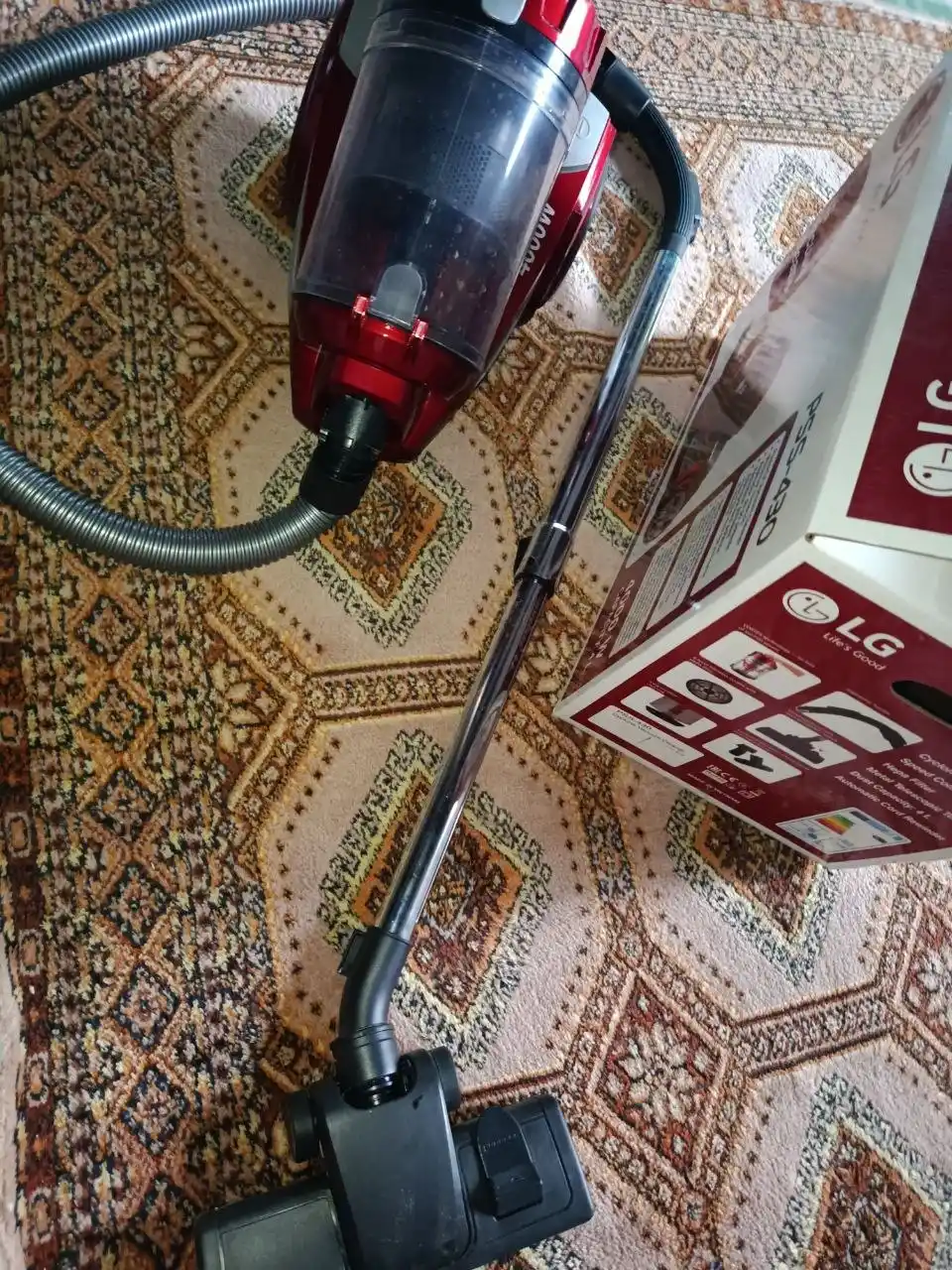 Пылесос LG Vacuum Cleaner PSS-430 мощность 4000 Вт размер 4 литра, HEPA фильтр
