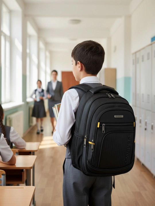 Maktab ryukzagi o'g'il bolalar uchun, maktab sumkasi portfel 1-7 sinf, ortopedik, yengil