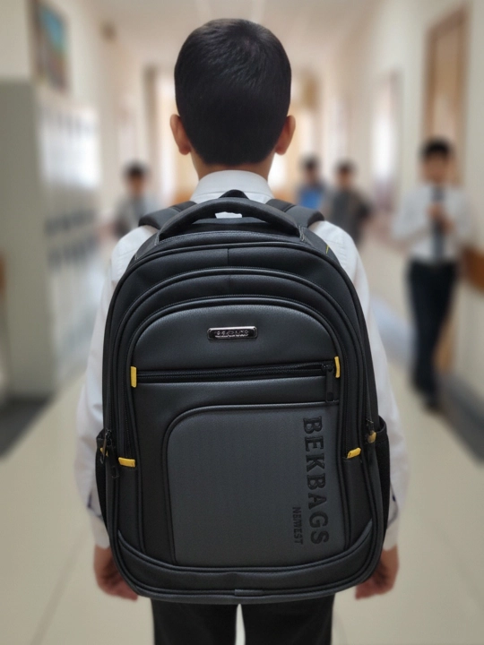 Maktab ryukzagi o'g'il bolalar uchun, maktab sumkasi portfel 1-7 sinf, ortopedik, yengil