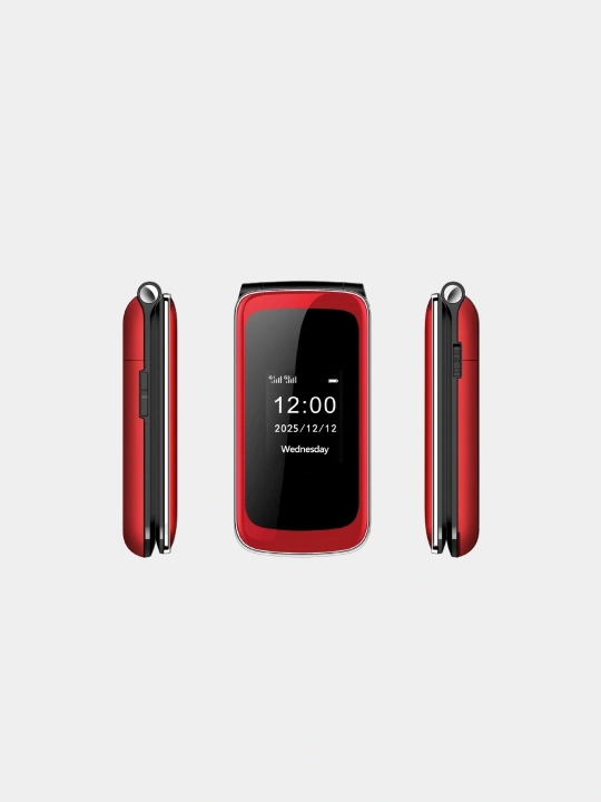 Ishonchli tugmali telefon Texnomax R88, yorqin ekran va kuchli batareyaga ega