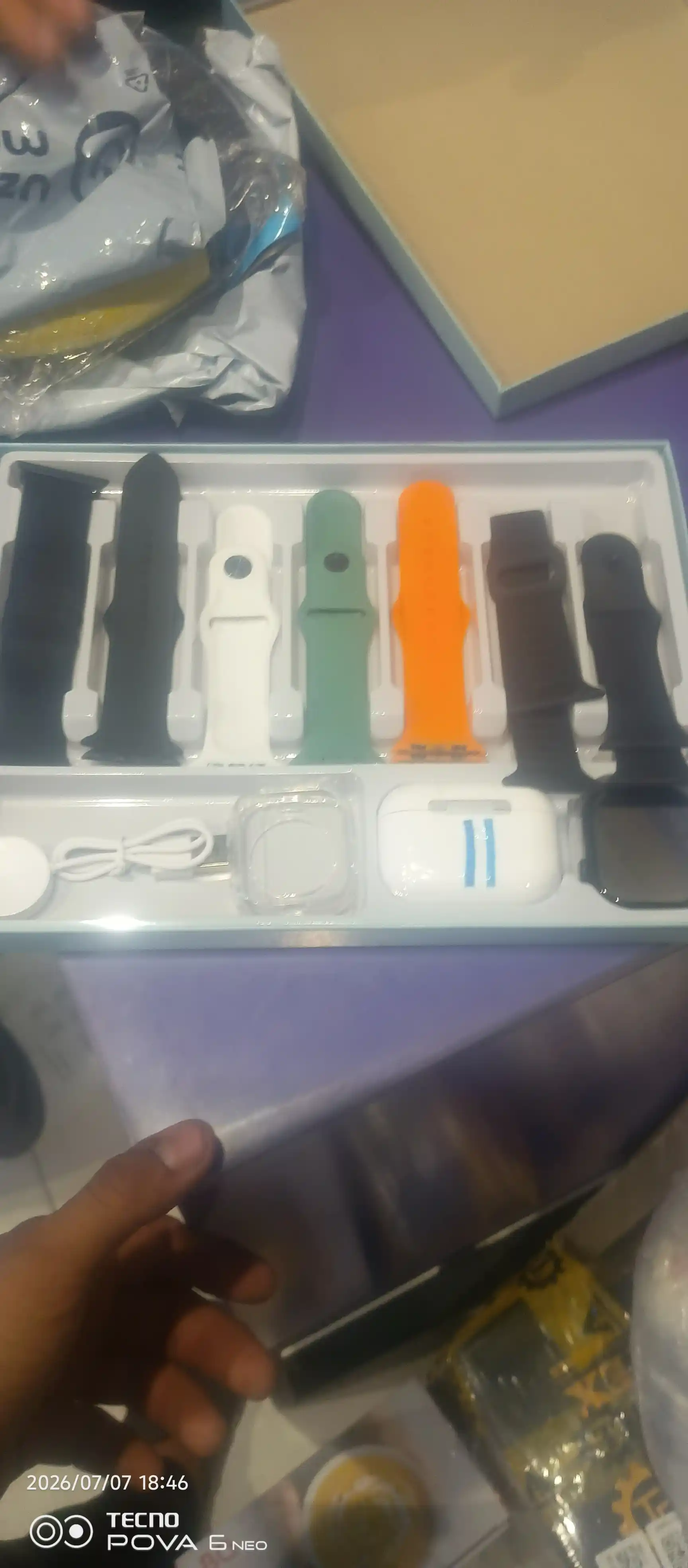 Aqlli soat Smart Watch U2 Pro Series 10, Android va iOS uchun, simsiz quvvatlash