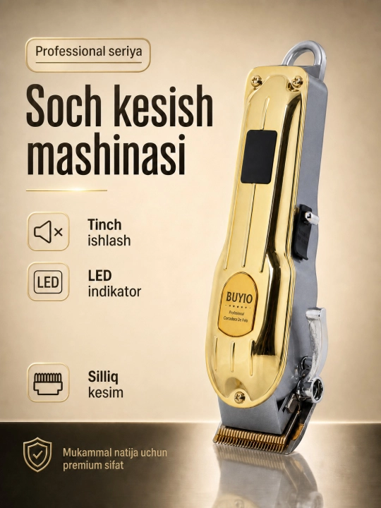 Soch va soqol trimmeri, ustara, ajdar, trimmer, VBT808