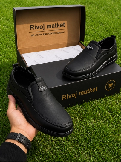 Мужские туфли SALAMANDER из натуральной кожи, размеры 40-44 — RIVOJMA-7X-ЧЕРНСТЕ-40