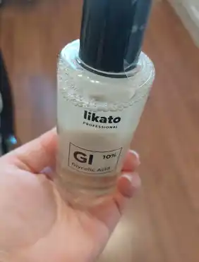 Yuz uchun tonik glikolik kislotali Likato, aloe vera bilan, terini tozalaydi, toner 150 ml