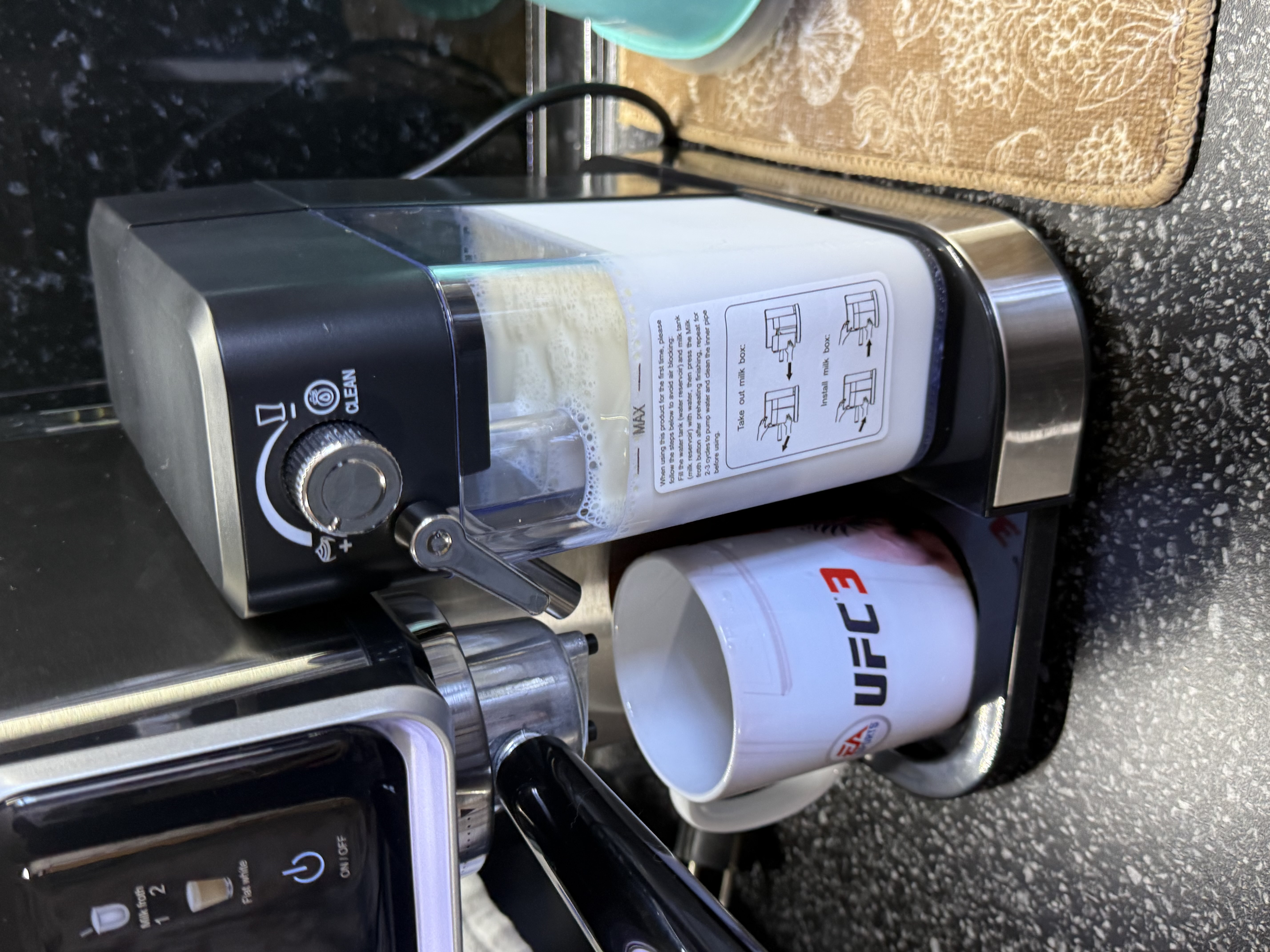 Uy va ofis uchun DUVEL DL-010 shoxli qahva qaynatgich