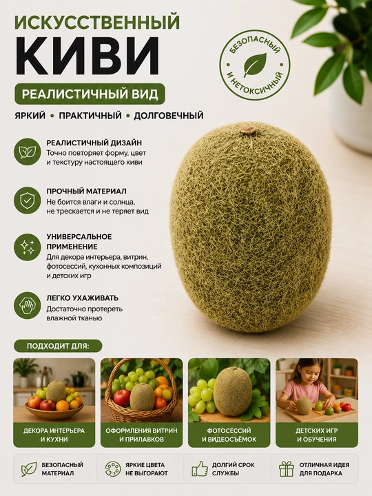 Sun'iy sabzavot va mevalar to'plami, bolgar apelsin, mandarin, olma, banan, limon - 