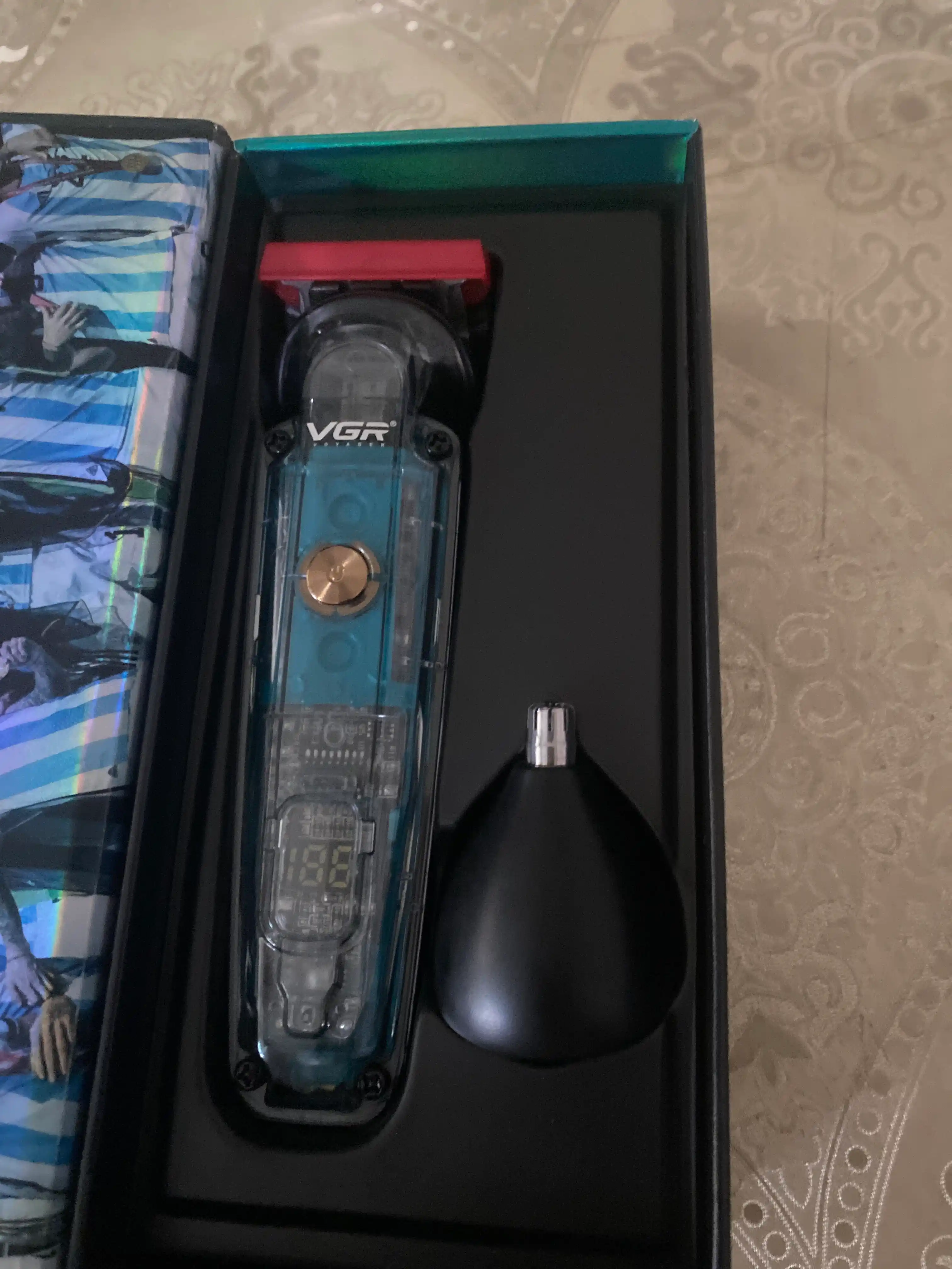 VGR soqol olish mashinkasi, professional trimmer soch va soqolni tekislash uchun