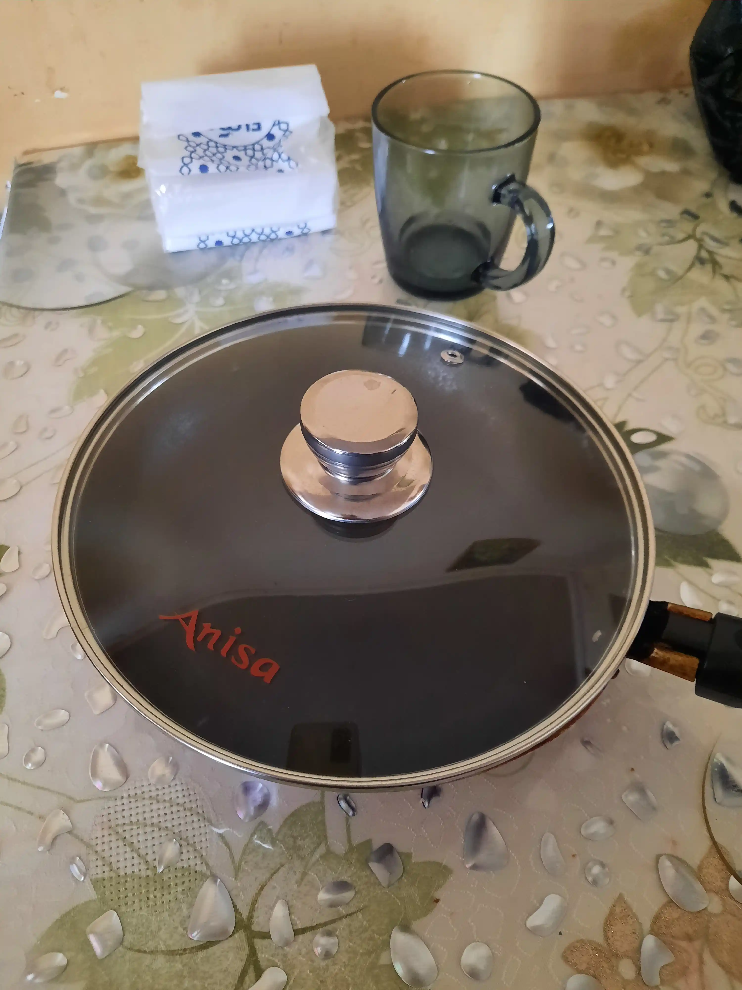 Кухонная стеклянная крышка, для сковородок, казана и кастрюль