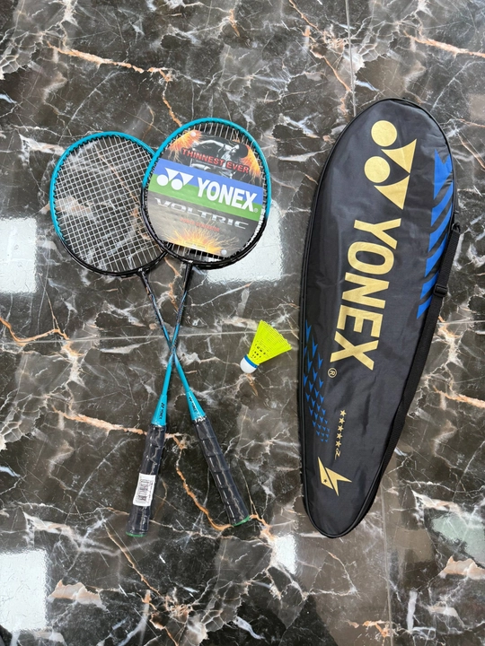 Ракетка для бадминтона, Yonex, Voltric, профессиональная, лёгкая, графит, алюминий - 