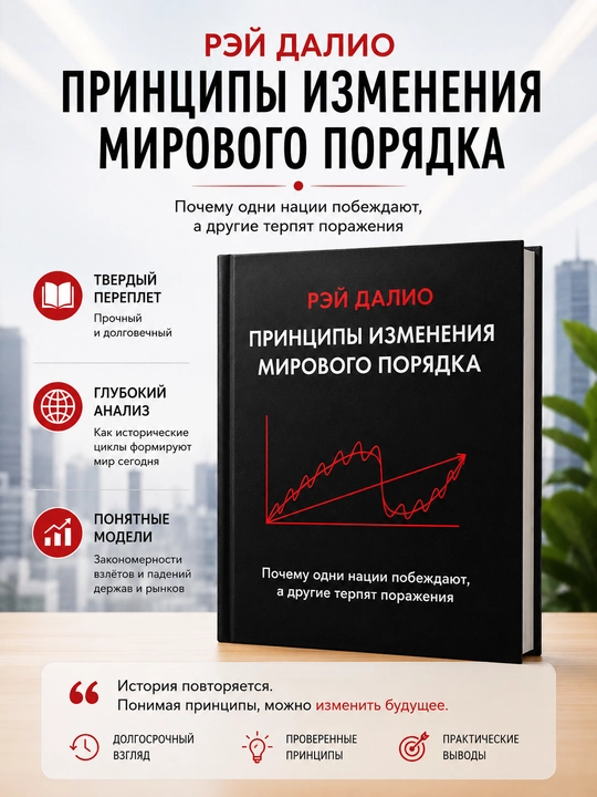 Jahon tartibining o‘zgarish tamoyillari, Rey Dalio - 