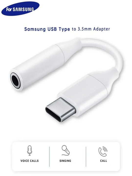 Adapter Samsung va iPhone uchun,Type-C va Lighting audio-ulagich,AUX va quloqchinlar uchun
